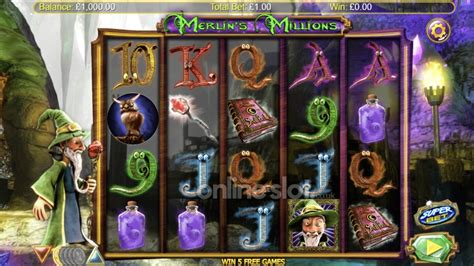 Merlins Millions Slot Online .